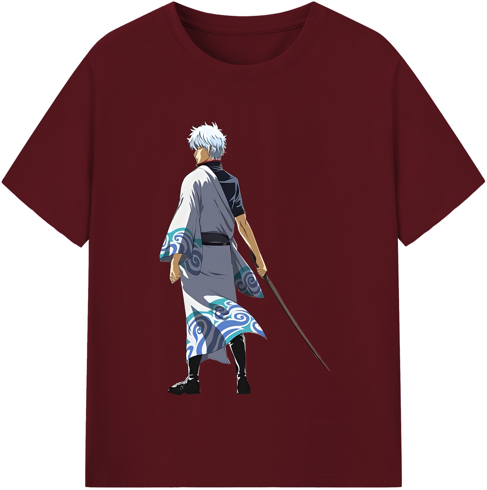 （画像用） ぎんたま 坂田銀時（さかたぎんとき） 神楽 志村新八（しむら しんぱち） GINTAMA Sakata Gintoki Kagura Shimura Shinpachi 綿100％半袖Tシャツ（フロントプリント）